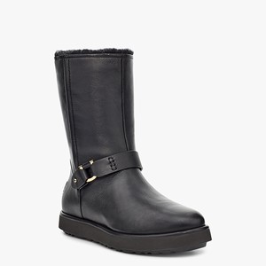 Ugg Classic Berge Short Women Classic Boots Black (6803OXHSI)